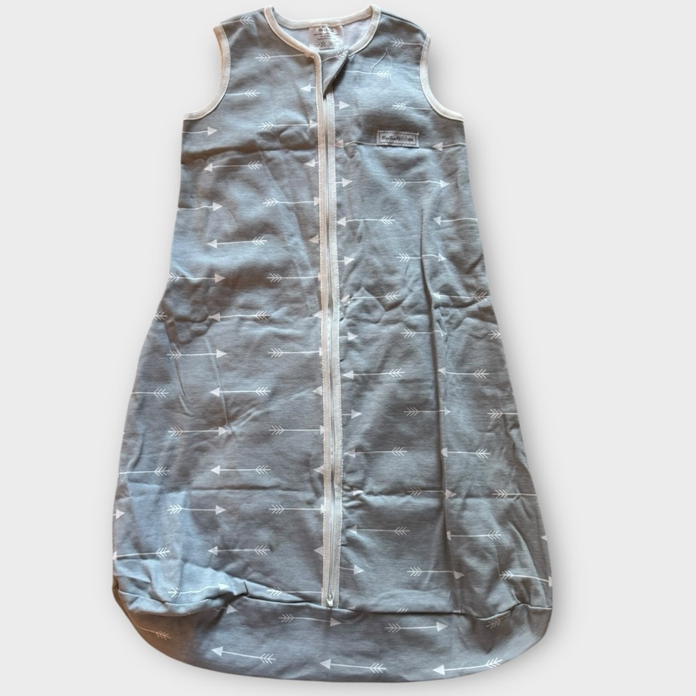 BaeBaeGoods Gray Arrow Print Cotton Baby Sleep Sack Wearable Blanket